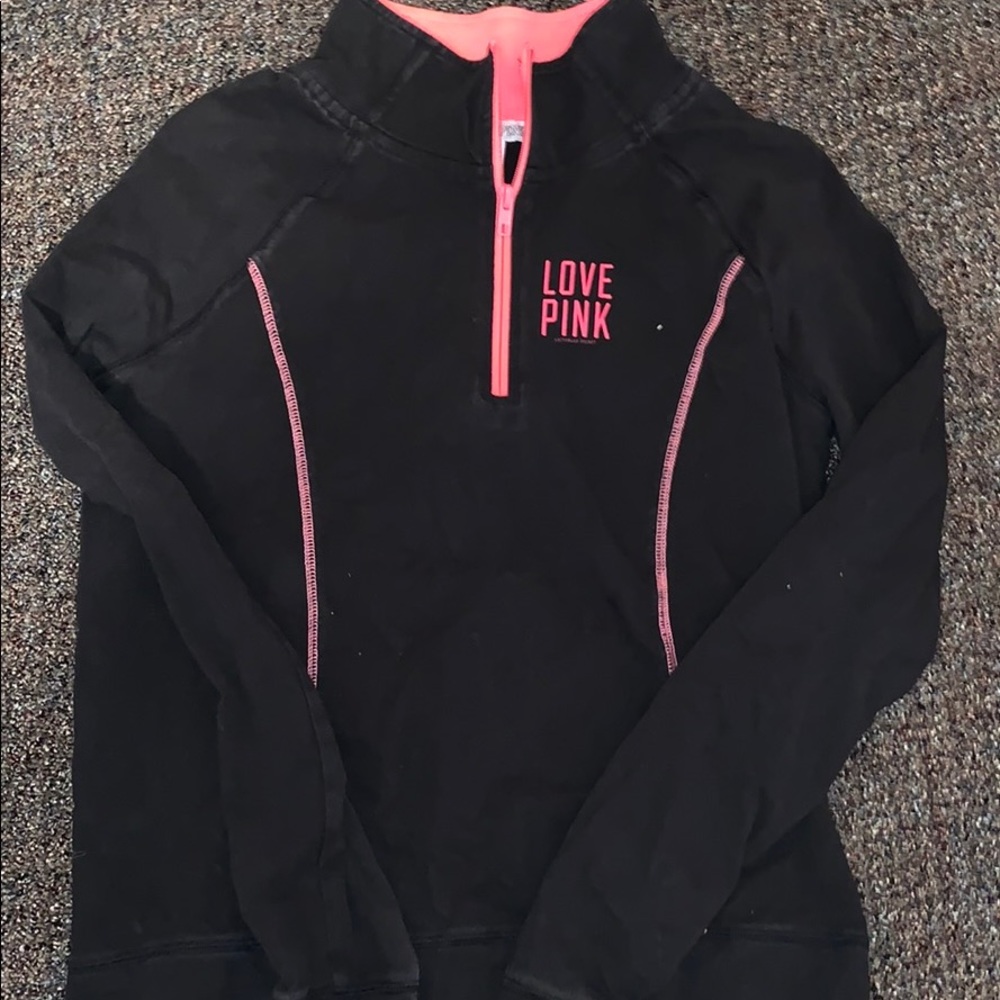 VS PINK quarter zip